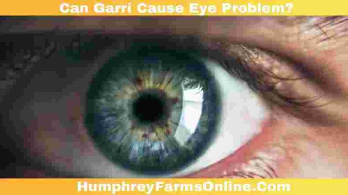 Can Garri Cause Eye Problem