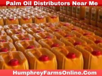 Palm Oil Distributors Near Me