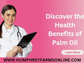 Health Benefits Of Palm Oil