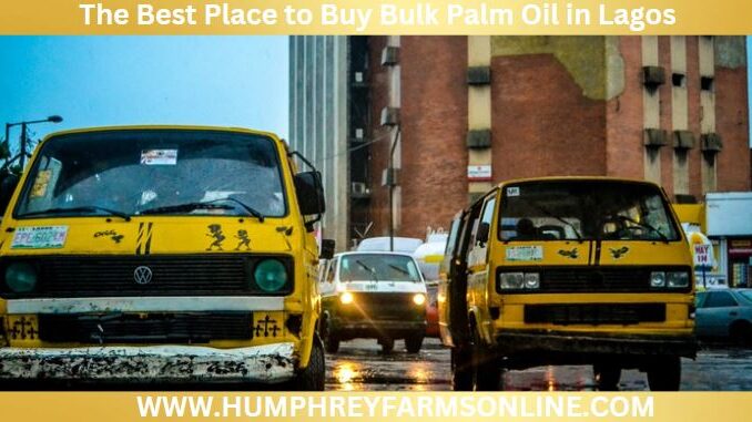 The Best Place to Buy Bulk Palm Oil in Lagos