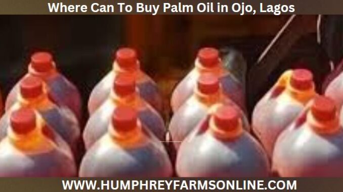 Where Can I Buy Palm Oil Ojo Lagos