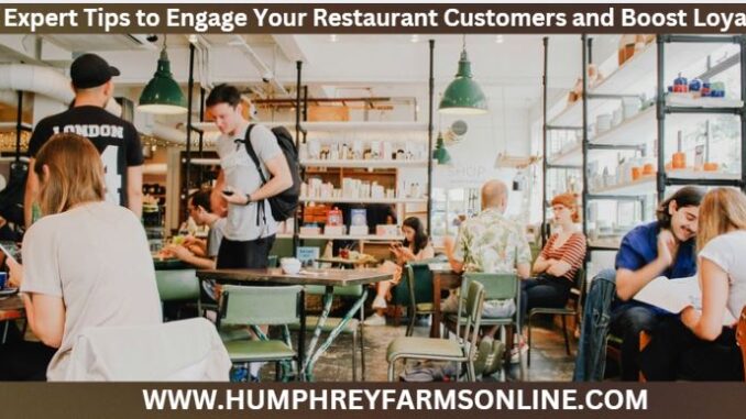 ways to engage restaurant customers